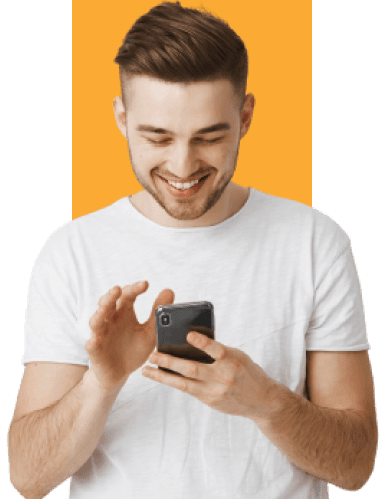 Happy man